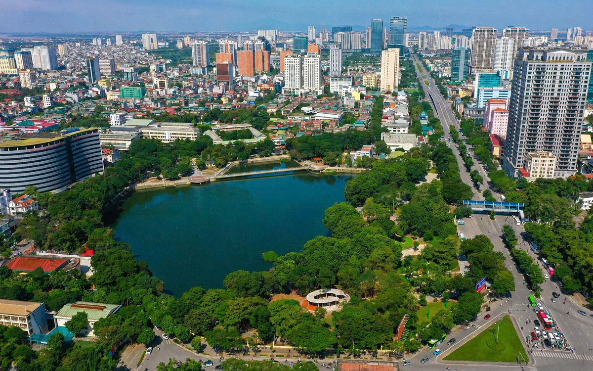 Công viên Nghĩa Đô bắn pháo hoa, Hanoi Signature by Swiss-Belhotel tầm view thượng hạng