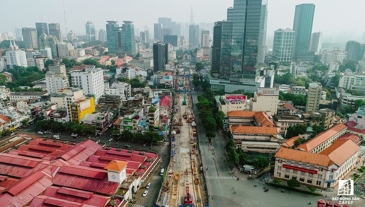 Toàn cảnh 20km tuyến đường sắt metro số 1 Bến Thành - Suối Tiên đang dần thành hình - Ảnh 6. Toàn cảnh 20km tuyến đường sắt metro số 1 Bến Thành - Suối Tiên đang dần thành hình - Ảnh 6.