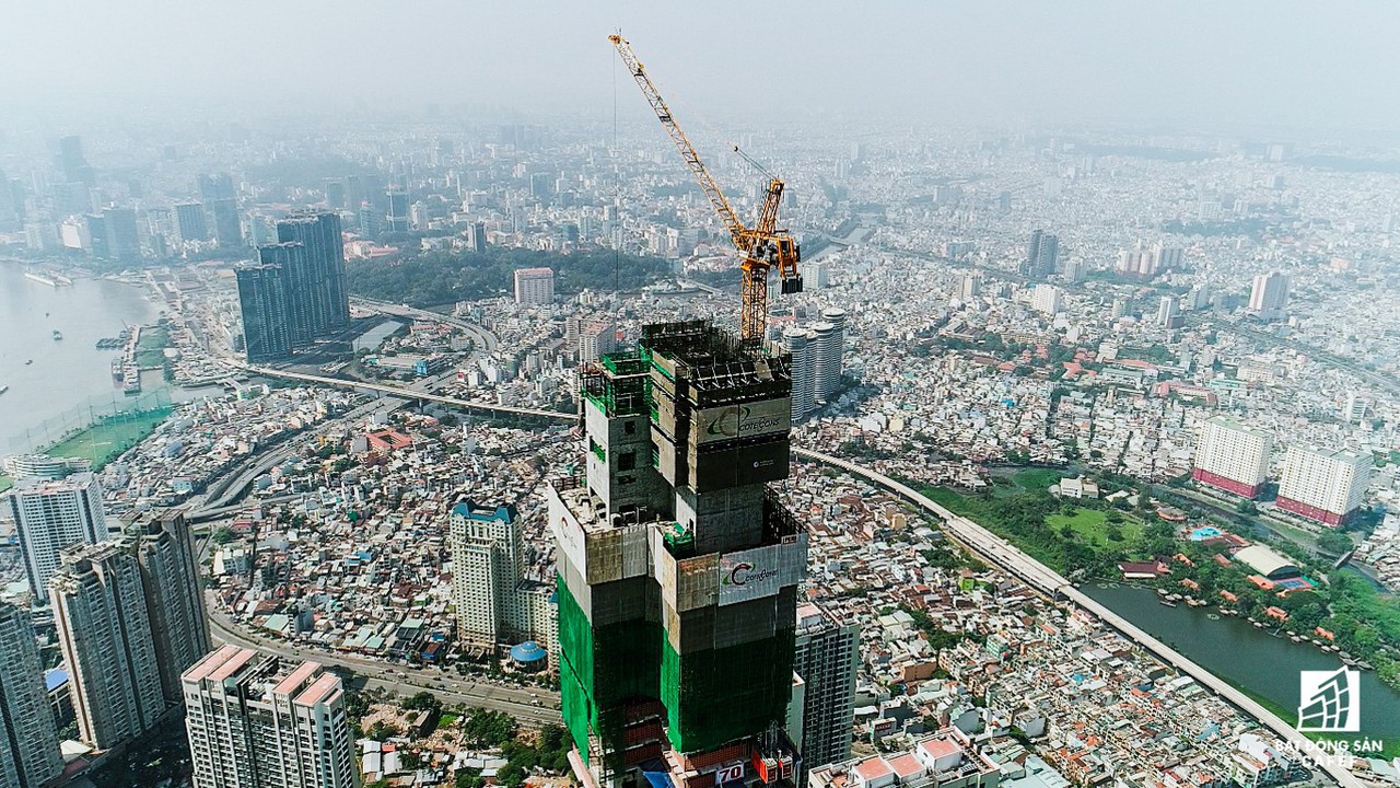 Những hình ảnh mới nhất về tòa nhà cao nhất Việt Nam trước ngày cất nóc - Ảnh 4. Những hình ảnh mới nhất về tòa nhà cao nhất Việt Nam trước ngày cất nóc - Ảnh 4.