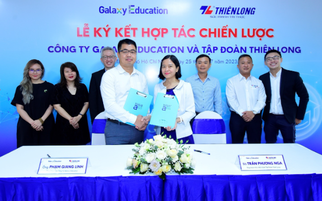 Tập đoàn Thiên Long hợp tác chiến lược với Galaxy Education