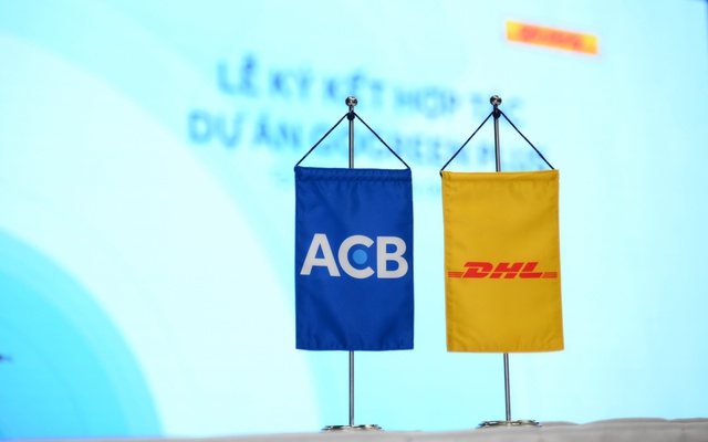 ACB và DHL Express hợp tác cắt giảm khí thải carbon bằng nhiên liệu hàng không bền vững