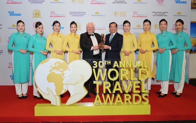 Vietnam Airlines tiếp tục được vinh danh tại World Travel Award 2023