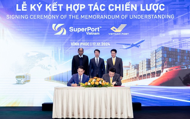 Việt Nam SuperPort và Bưu điện Việt Nam hợp tác trong lĩnh vực logistics số