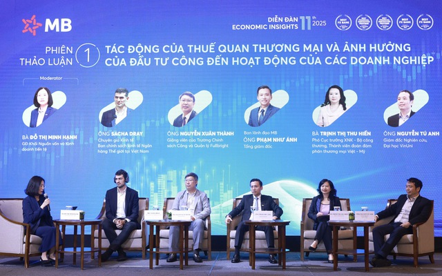 MB Economic Insights 2025: 11 năm đồng hành cùng doanh nghiệp xuất nhập khẩu