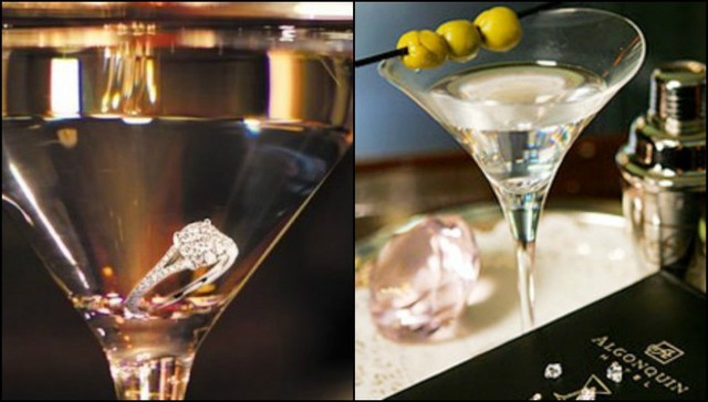 Martini on the Rock (Rượu Martini trong ly đã được làm lạnh) – 10 nghìn đô (khoảng 220 triệu VND) 