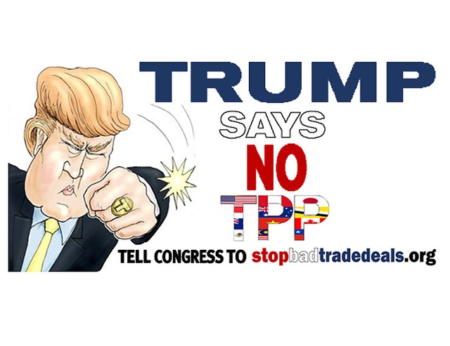 
Donald Trump tuyên bố Mỹ sẽ rút khỏi TPP không phải điều bất ngờ.
