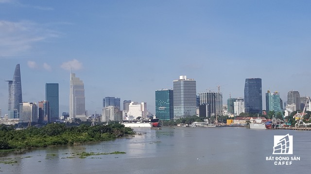Hai bên bờ sông Sài Gòn còn được giả dụ đô thị Thượng Hải.