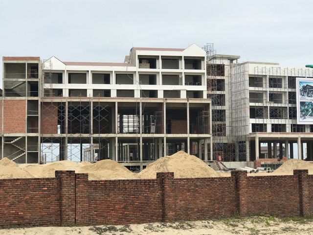 
Dự án Khu đô thị Nam Hội An đang trong giai đoạn xây dựng.
