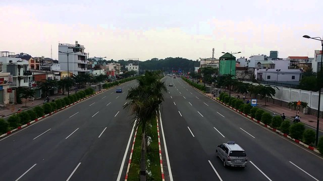 Đại lộ Phạm Văn Đồng vừa được TP.HCM đưa vào khai thác toàn tuyến từ sân bay đến quận Thủ Đức.