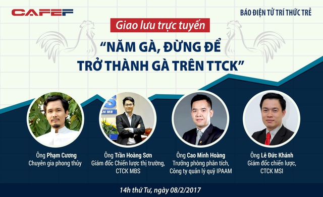 Giao lưu trực tuyến: “NĂM GÀ, ĐỪNG ĐỂ TRỞ THÀNH GÀ TRÊN TTCK”