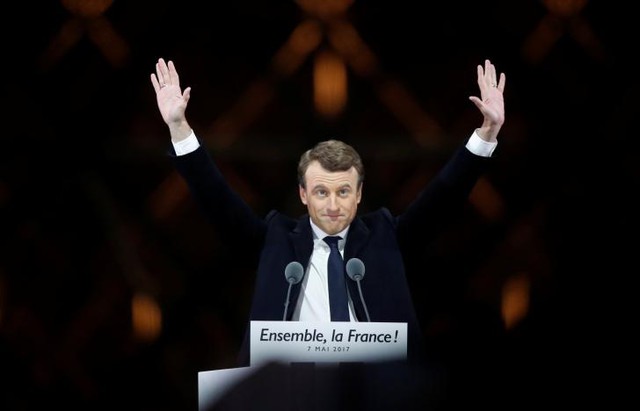 
Tổng thống đắc cử Emmanuel Macron.
