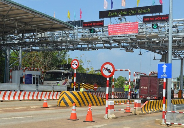 Trạm thu phí BOT Toàn Mỹ - Băng Dương trên 1 số con phố Hồ Chí Minh (đoạn qua huyện Đắk Mil, tỉnh Đắk Nông) Ảnh: CAO NGUYÊN