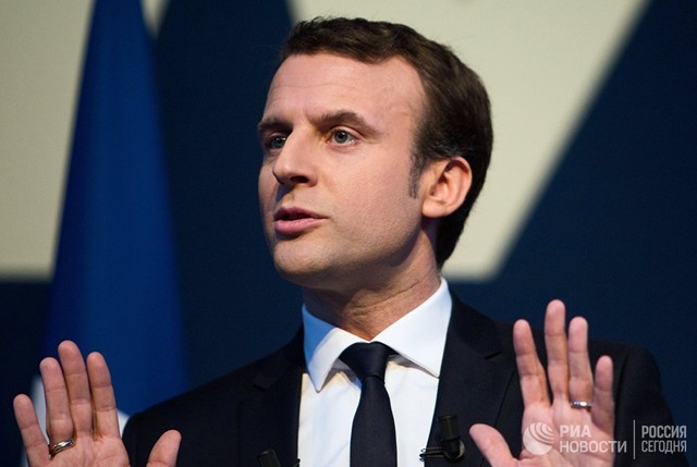 
Emmanuel Macron, cựu Bộ trưởng kinh tế dưới thời ông Hollande
