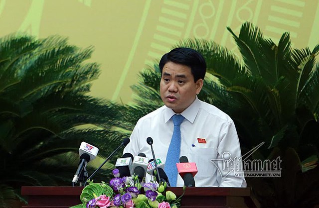 Chủ tịch UBND TP Nguyễn Đức Chung. Ảnh: Phạm Hải