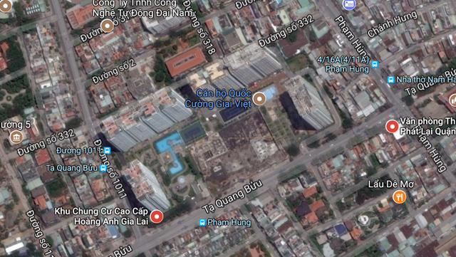 Hình ảnh khu dự án Giai Việt Residence