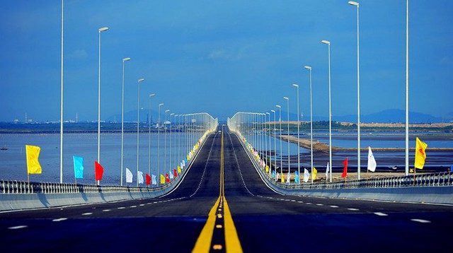 Cầu vượt biển dài nhất Đông Nam Á được đưa vào sử dụng trong ngày Quốc khánh Việt Nam
