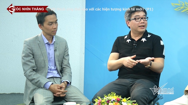 TS Nguyễn Đức Thành và ông Đỗ Hoài Nam chia sẻ về Uber- kinh tế chia sẻ tại Góc nhìn thẳng