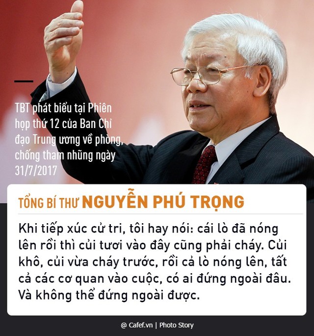 Tổng Bí thư Nguyễn Phú Trọng và những câu nói nổi tiếng về chống tham nhũng  - Ảnh 4.
