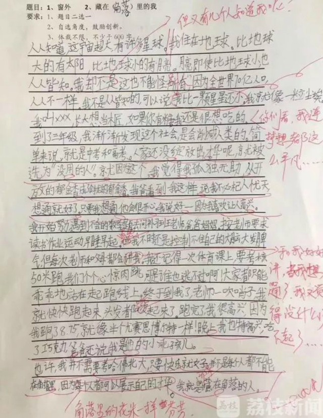 Cô bé Trung Quốc gây xôn xao với bài văn không cần vào Harvard: Có lẽ, sống hạnh phúc mới là điều quan trọng nhất - Ảnh 2.