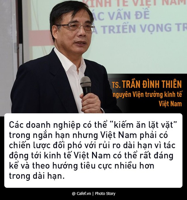 TS. Trần Đình Thiên: Chiến tranh thương mại có thể khiến Việt Nam ở thế tránh vỏ dưa gặp vỏ dừa  - Ảnh 3.