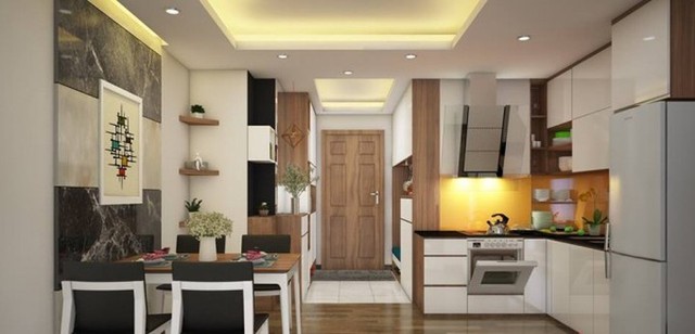 Chiêm ngưỡng những thiết kế bếp đẹp và hiện đại cho nhà chung cư - Ảnh 1.