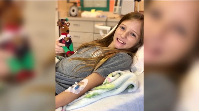 11 tuổi đã mắc u não hung hiểm không thể phẫu thuật, cô bé tưởng chừng phải đối mặt Tử thần bất ngờ được cứu sống nhờ phép màu đến từ trời xanh - Ảnh 1.
