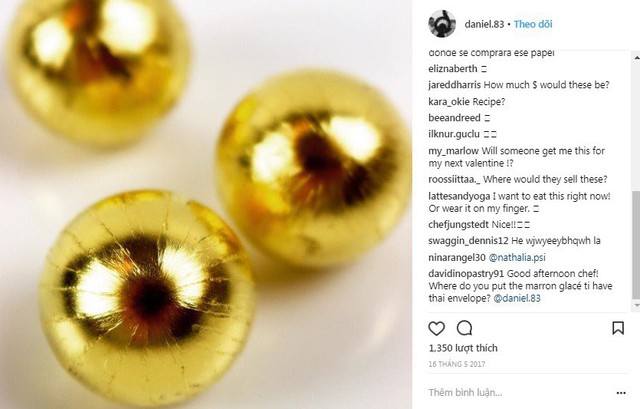 Viên socola đẳng cấp được bọc vàng, bọc bạc khiến cộng đồng mạng Instagram lóa mắt - Ảnh 1.