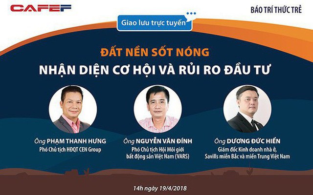 Liệu có xảy ra bong bóng đất nền?