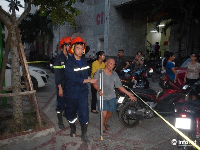 Hà Nội: Cháy ở toà chung cư CT3 Bắc Hà trên những con phố Nguyễn Trãi - Ảnh 6.