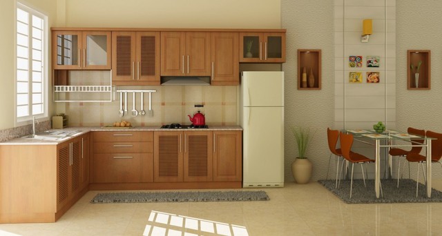Cách thiết kế nội thất phòng bếp thêm rộng - Ảnh 3.