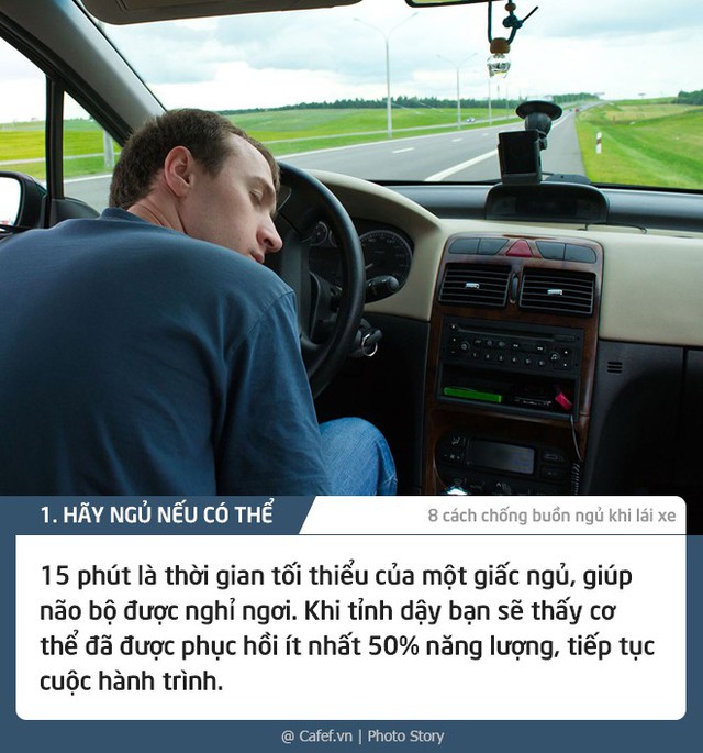 8 cách chống buồn ngủ khi lái xe cực hiệu quả: Đừng để những tai nạn đáng tiếc xảy ra trên đường chỉ vì ngủ gật  - Ảnh 1.
