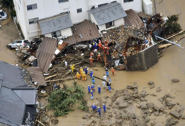 Mưa lũ, lở đất tại Nhật Bản: Ít nhất 44 người thiệt mạng - Ảnh 5.
