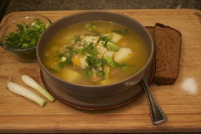 Món súp Rassolnik truyền thống thơm ngon và nhiều năng lượng của người Nga. (Ảnh: Internet)