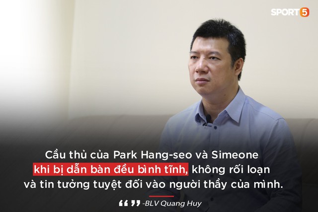 BLV Quang Huy: Tôi mong ông Park gắn bó lâu dài để biến Việt Nam thành đế chế như Diego Simeone - Ảnh 2.