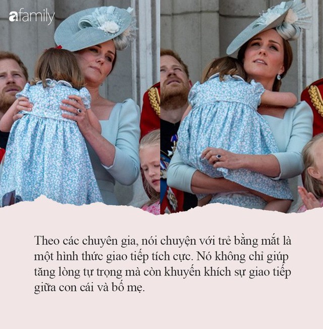 Nếu con thường ăn vạ nơi công cộng, hãy tham khảo ngay cách xử lý của công nương Kate Middleton, con ngoan ngoãn, nín khóc ngay lập tức - Ảnh 2.