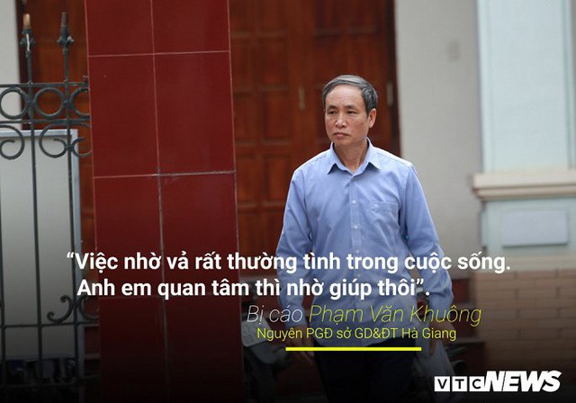 Infographic: Những phát ngôn dậy sóng dư luận trong phiên xử vụ án nâng điểm thi ở Hà Giang - Ảnh 8.