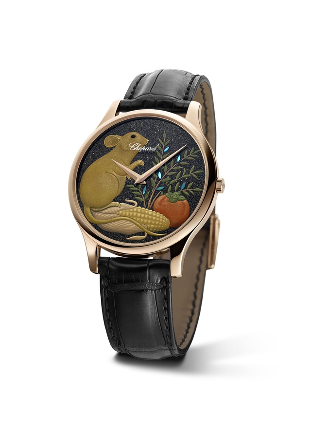 Chopard đem tới đồng hồ vàng hồng sơn mài năm Canh Tý bản giới hạn 88 chiếc dành riêng cho giới thượng lưu - Ảnh 1.