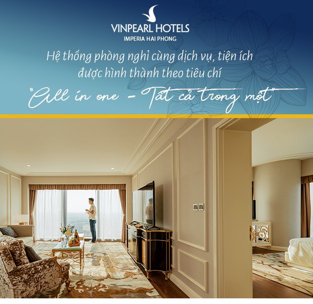 Vinpearl Hotel Imperia Hải Phòng - Trải nghiệm thượng lưu tại “ngọn hải đăng” mới của thành phố Cảng - Ảnh 8.