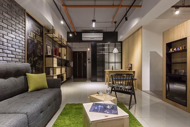 Căn hộ 100 m2 mang phong cách công nghiệp tươi sáng - Ảnh 8. Căn hộ 100 m2 mang phong cách công nghiệp tươi sáng - Ảnh 8.
