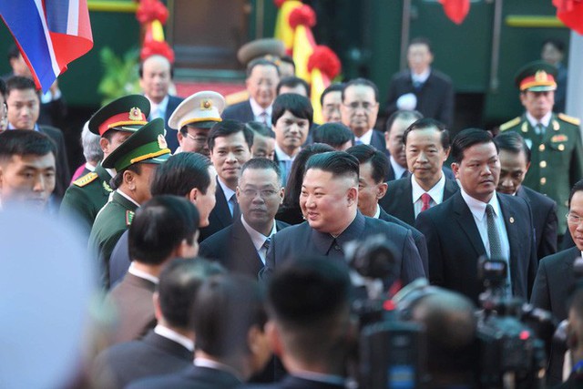  [ẢNH] Toàn cảnh buổi tiếp đón nhà lãnh đạo Triều Tiên Kim Jong Un tại ga Đồng Đăng - Ảnh 11.