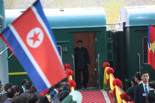  [ẢNH] Toàn cảnh buổi tiếp đón nhà lãnh đạo Triều Tiên Kim Jong Un tại ga Đồng Đăng - Ảnh 6.
