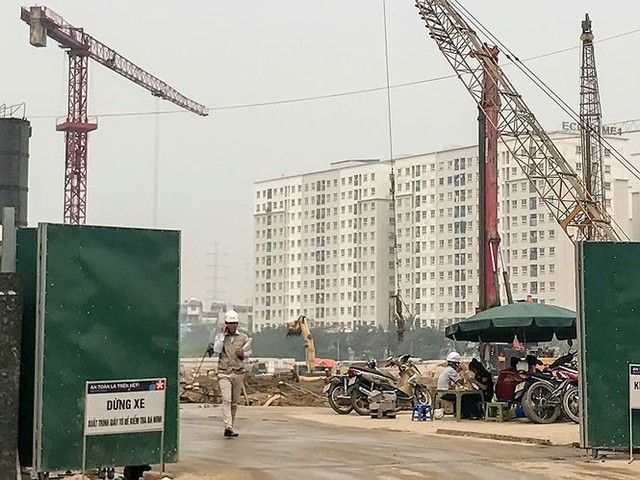 Cận cảnh dự án nhà xã hội chưa mở bán đã rầm rộ thu tiền chênh - Ảnh 2. Cận cảnh dự án nhà xã hội chưa mở bán đã rầm rộ thu tiền chênh - Ảnh 2.