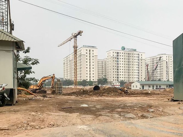 Cận cảnh dự án nhà xã hội chưa mở bán đã rầm rộ thu tiền chênh - Ảnh 8. Cận cảnh dự án nhà xã hội chưa mở bán đã rầm rộ thu tiền chênh - Ảnh 8.