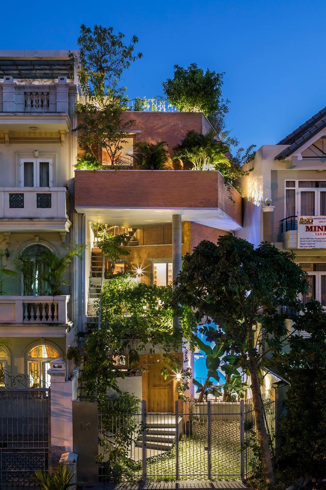 Nhà phố 3 tầng tuyệt đẹp với bể bơi và hàng chục khu vườn ở Sài Gòn - Ảnh 12.