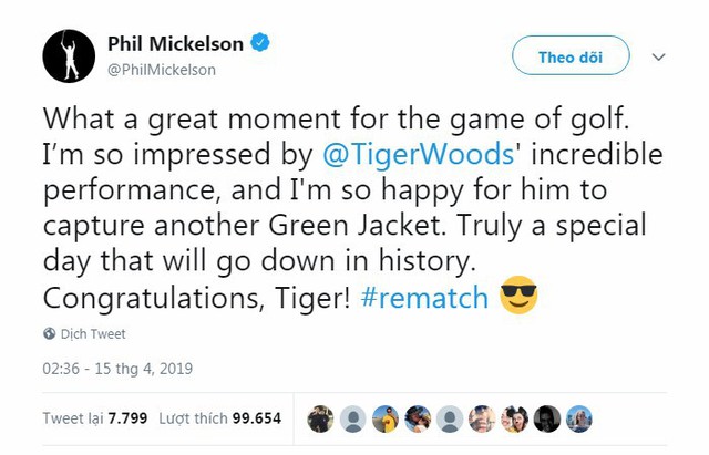 Tổng thống Trump, Obama và hàng loạt ngôi sao hân hoan chúc mừng chiến thắng của huyền thoại golf Tiger Woods trong giải Master 2019 - Ảnh 4.