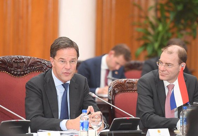 Toàn cảnh lễ đón Thủ tướng Hà Lan Mar Rutte thăm Việt Nam - Ảnh 9.