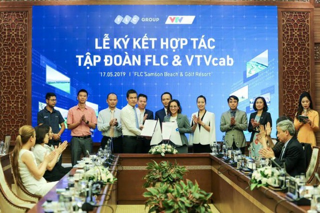 Tập đoàn FLC và VTVcab ký thỏa thuận hợp tác chiến lược - Ảnh 1.