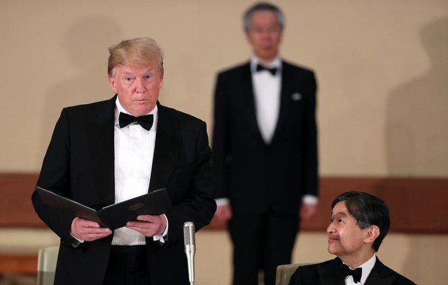 Nhật hoàng mở quốc yến chiêu đãi Tổng thống Trump - Ảnh 4.
