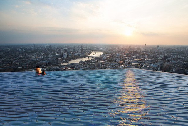 Không phải Dubai hay Singapore, London mới là nơi sở hữu bể bơi vô cực 360 độ đầu tiên trên thế giới - Ảnh 3.