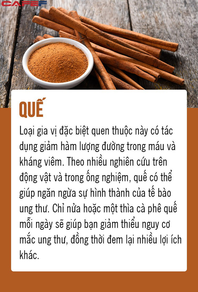 Chặn đứng ung thư từ 8 loại thực phẩm gia đình nào cũng có trong bếp: Số 5 là gia vị quen thuộc của người Việt! - Ảnh 6.